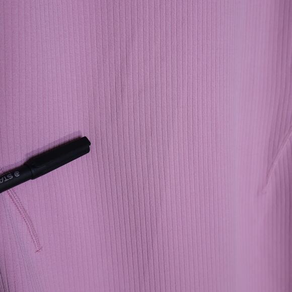 LULULEMON NWT Ribbed Softstreme Slim Fit Tank Dress Pink Peony Casual Women's 14 - Picture 5 of 10